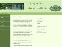 Tablet Screenshot of goughsbayholidaycottages.com